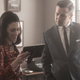 Cara Mantella and Patrick Brammall